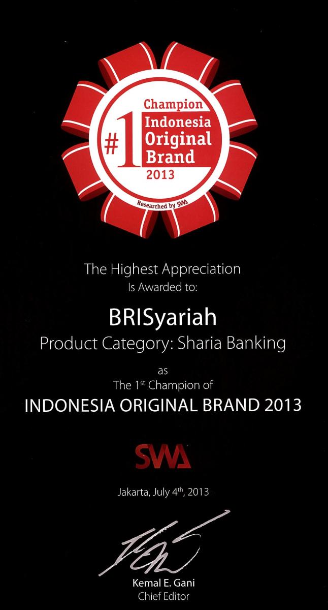 indonesia original brand 2013